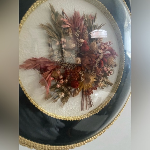 Handmade in Belgium wall decor floral bouquet unique antique - Picture 5 of 9